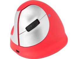 Rato R-GO TOOLS RGOHEREDL. (Bluetooth - Produtiva - 2400 dpi - Vermelho)