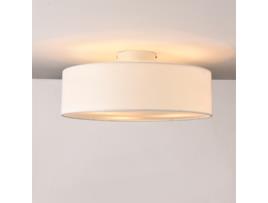 Candeeiro de Tecto LUX.PRO Branco (60 W - E27)