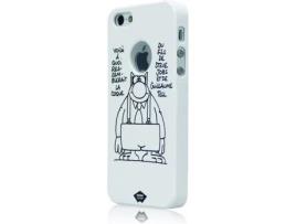 Capa iPhone 5/ 5s/ SE MOSAIC THEORY Le chat Preto