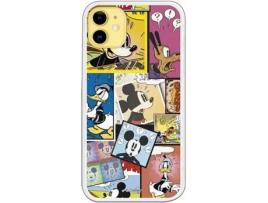 Capa iPhone 11 LA CASA DE LAS CARCASAS Disney Mickey Comic Transparente