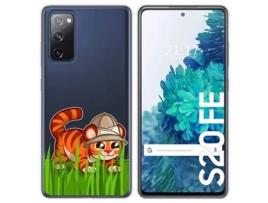 Capa Samsung Galaxy S20 FE TUMUNDOSMARTPHONE Desenhos Transparente Multicor