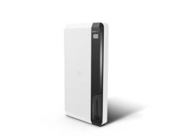 Alogic P10Qc10P18-Wh Power Bank Polímero de Lítio Lipo 10000 Mah Carregamento Wireless Preto Branco