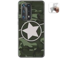 Capa Huawei P40 Pro TUMUNDOSMARTPHONE Camuflagem 01 Multicor