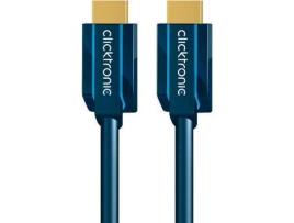 Cabo HDMI CLICKTRONIC (1.5 m - Azul)