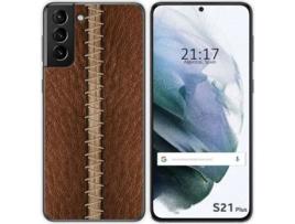 Capa Samsung Galaxy S21+ Plus 5G TUMUNDOSMARTPHONE Couro 01 Multicor