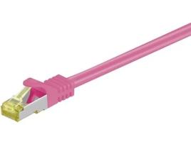 Cabo de Rede GOOBAY (RJ45 - 2 m - Rosa)