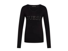 Casaco GUESS JEANS Poliéster Mulher (Preto - XS)