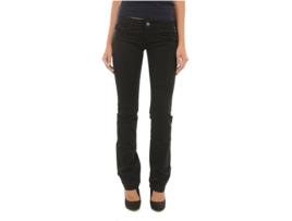 Calças MELTIN'POT Regular Stretch Mulher (24/34 - Preto)