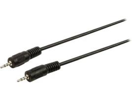 Cabo de Áudio VALUELINE (Jack 2.5mm - Jack 2.5mm - 1 m - Preto)