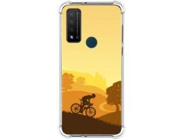 Capa TCL 20 R 5G TUMUNDOSMARTPHONE Ciclista Multicor
