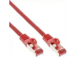 Cabo de Rede INLINE (RJ45 - 50 m - Vermelho)