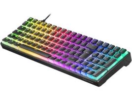 Teclado Gaming MARS MKULTRARFR (Mecânico - Francês - Preto)