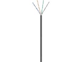 Cabo de Rede GOOBAY (RJ45 - 100 m - Preto)