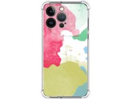 Capa iPhone 13 Pro (6.1) TUMUNDOSMARTPHONE Acuare-la 02 Desenhos Multicor