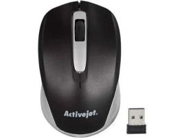 Rato Activejet AMY-313 (Wireless - Produtiva - Preto)