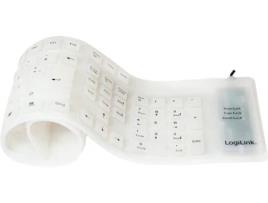 Teclado LOGILINK ID0018A (Com Cabo - Layout Alemão - Teclado Numérico)