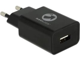 Carregador NAVILOCK 62847 (1 USB - Preto)