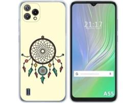 Capa para Blackview A55 TUMUNDOSMARTPHONE Desenhos Caça Sonhos Multicor