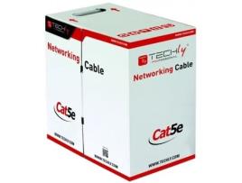 Cabo de Rede TECHLY (RJ45 - 305 m - Cinzento)
