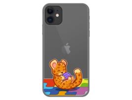 Capa iPhone 11 (6.1) TUMUNDOSMARTPHONE Desenhos Transparente Multicor