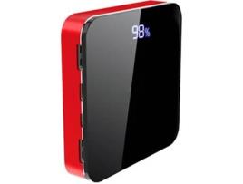 Powerbank WJS Ultra-Thin Mini Charging Bao (16000 mAh - Vermelho)