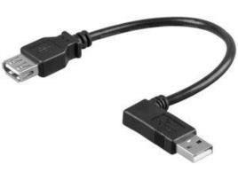 Cabo de Dados GR-KABEL (USB A - 30 cm - Preto)