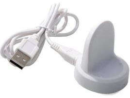 Carregador sem Fios Smartwatch JGB 32861464178-White (2A - Sem Fios - Branco)