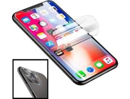 Pelicula Gel iPhone 11 Pro G4M Frente e Câmara