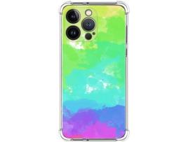 Capa iPhone 13 Pro (6.1) TUMUNDOSMARTPHONE Acuare-la 03 Desenhos Multicor