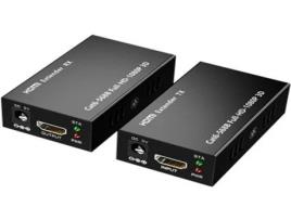Extensor HOWEI HW-YD60 (Hdmi - Rj45 - Preto)