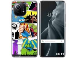 Capa Xiaomi Mi 11 5G TUMUNDOSMARTPHONE Comic Multicor