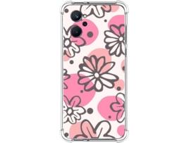 Capa Realme 9i TUMUNDOSMARTPHONE Desenhos Antigolpes Flores 09 Multicor