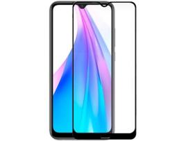 Película de Vidro Temperado Xiaomi Redmi Note 8 LOJACHARGER XIAV8 Preto