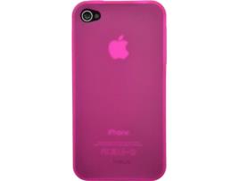 Capa iPhone 4/ 4s IDEUS COIP4STPUSKFU Rosa