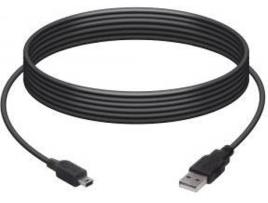 Cabo de Dados PEBBLE ENTERTAINMENT (USB - 3 m - Preto)