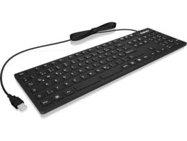 Teclado KEYSONIC KSK-8030IN (Com Cabo - Layout Alemão - Teclado Numérico)