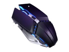 Rato Mecânico Com Fio Esculpido Em Prata, Jogo Usb, Computador Mudo De Escritório