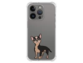 Capa para iPhone 14 Pro (6.1) TUMUNDOSMARTPHONE Desenhos Anti Golpes Cães 05 Multicor