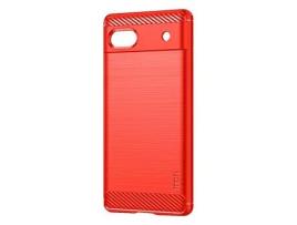 Capa para Google Pixel 6A MOFI BACK-MOFCA-RD-PX6A Vermelho