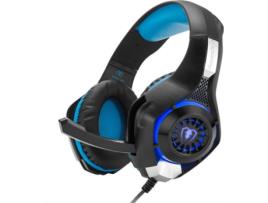 Auriculares com Fio BEEXCELLENT GM-1 (On Ear - Microfone - Noise Canceling - Azul)