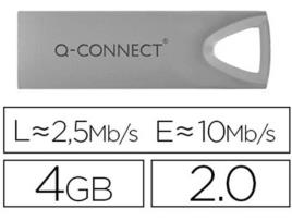 Kf11477 :Pen Drive Usb Q-Connect Flash Premium 4 Gb 2.0 Preco Uni. Venda Multiplos 1