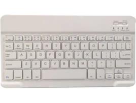 Teclado Wireless WJS CT0890-White (10'' - Branco)