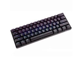 Teclado ROYAL KLUDGE RK61 RGB Azul (Layout Inglês - Preto - Preto)