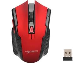 Rato HXSJ 6D Wireless (Vermelho)