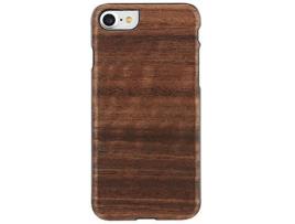 Capa iPhone 7, 8 MAN&WOOD Wood Castanho