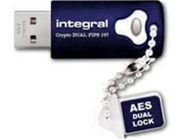 Pen USB INTEGRAL 64GB Crypto Dual