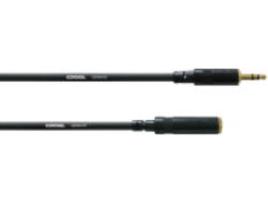 Cabo de Áudio CORDIAL (Jack 3.5mm - 5 m - Preto)