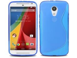 Capa Motorola Moto G2 LAPINETTE SL-MOTO-G-2-BLEU Azul