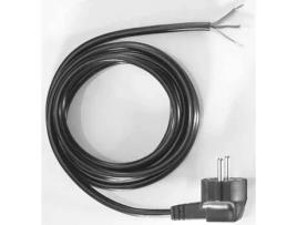 Cabo de Alimentação BACHMANN (3 m - Preto)