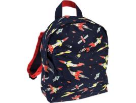 Mochila RI Space Age (Preto - Nylon - 24x22x7 cm)